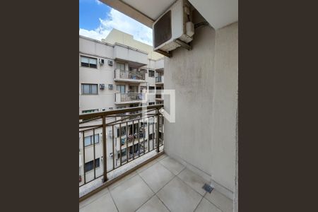 Varanda da Sala de apartamento à venda com 2 quartos, 58m² em São Cristóvão, Rio de Janeiro
