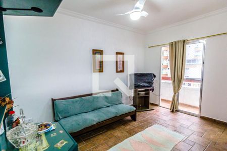 Sala de apartamento para alugar com 2 quartos, 56m² em Vila Caiçara, Praia Grande