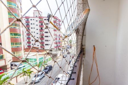 Varanda da Sala de apartamento para alugar com 2 quartos, 56m² em Vila Caiçara, Praia Grande