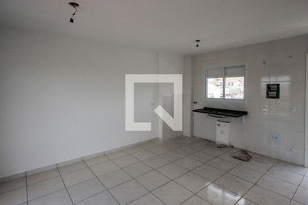 Sala e cozinha de apartamento à venda com 1 quarto, 45m² em Vila Alpina, São Paulo