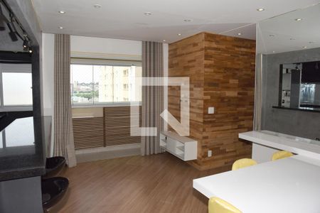 Sala de apartamento para alugar com 1 quarto, 57m² em Jardim Umuarama, São Paulo