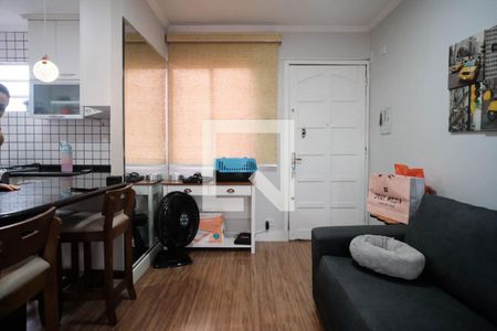 Sala de apartamento à venda com 2 quartos, 60m² em Conjunto Habitacional Padre Manoel da Nóbrega, São Paulo