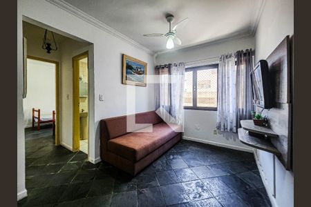 Sala de apartamento para alugar com 2 quartos, 68m² em Ponta da Praia, Santos