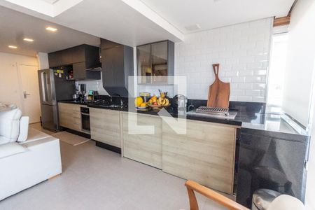 Varanda gourmet de apartamento à venda com 2 quartos, 62m² em Vila Dom Pedro Ii, São Paulo
