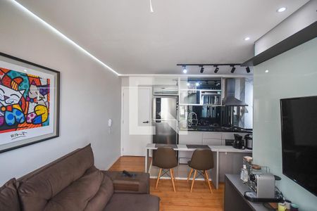 Sala de apartamento para alugar com 2 quartos, 40m² em Paraíso do Morumbi, São Paulo