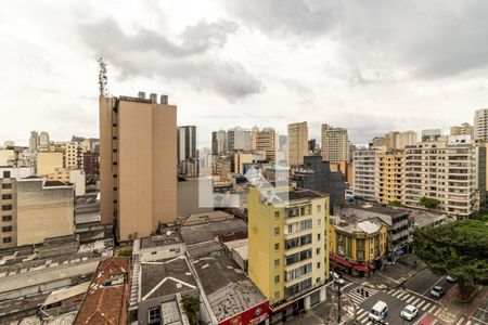 Vista da Sala de apartamento à venda com 1 quarto, 72m² em Campos Elíseos, São Paulo