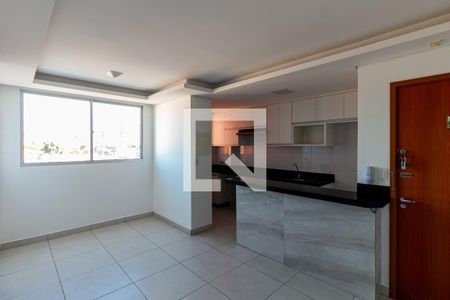 Sala de apartamento à venda com 2 quartos, 58m² em Goiânia, Belo Horizonte