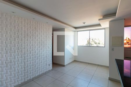 Sala de apartamento à venda com 2 quartos, 58m² em Goiânia, Belo Horizonte