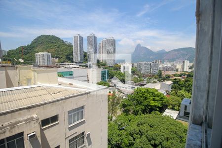 Vista do Quarto de apartamento à venda com 1 quarto, 38m² em Botafogo, Rio de Janeiro