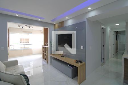 Sala de apartamento à venda com 3 quartos, 86m² em Vila Emir, São Paulo