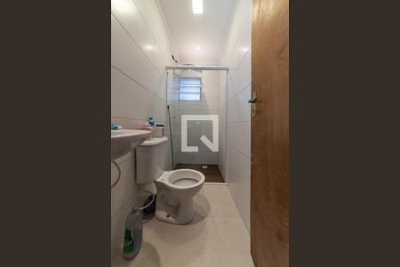 Banheiro Social de apartamento à venda com 2 quartos, 100m² em Parque Marajoara, Santo André