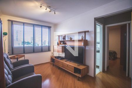 Sala de Estar de apartamento à venda com 2 quartos, 70m² em Chácara Inglesa, São Paulo