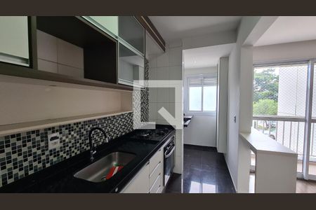 Cozinha e Área de Serviço de apartamento à venda com 2 quartos, 65m² em Bosque dos Jacarandás, Jundiaí