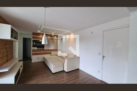 Sala de apartamento à venda com 2 quartos, 65m² em Bosque dos Jacarandás, Jundiaí