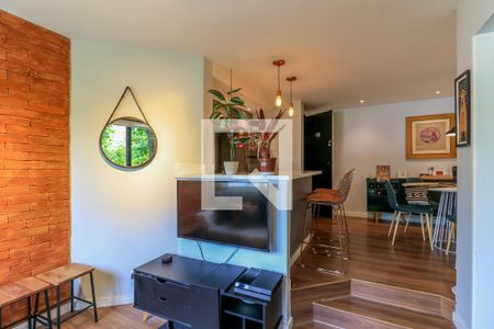 Sala de apartamento para alugar com 1 quarto, 50m² em Cidade Monções, São Paulo