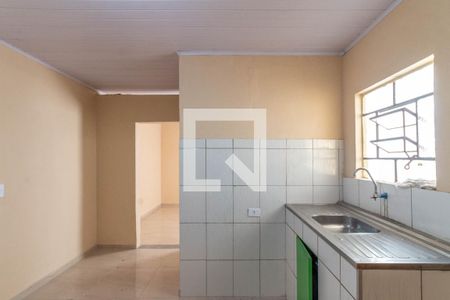 Cozinha de casa para alugar com 1 quarto, 40m² em Jardim São Domingos, Guarulhos