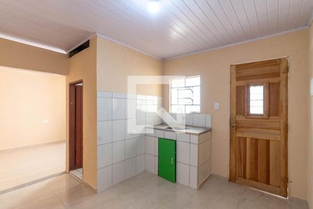 Cozinha de casa para alugar com 1 quarto, 40m² em Jardim São Domingos, Guarulhos