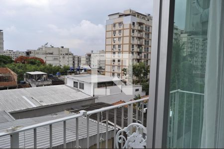 varanda de apartamento para alugar com 2 quartos, 60m² em Riachuelo, Rio de Janeiro