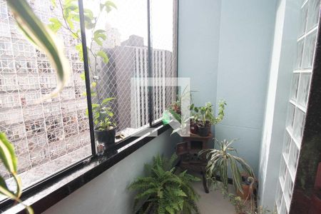 Varanda da Sala de apartamento à venda com 3 quartos, 135m² em Centro Histórico, Porto Alegre