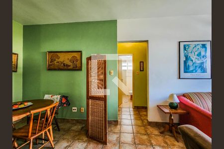 Sala  de apartamento para alugar com 2 quartos, 76m² em Loteamento João Batista Julião, Guarujá