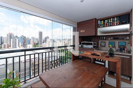 Varanda / Sala de apartamento à venda com 4 quartos, 128m² em Água Branca, São Paulo