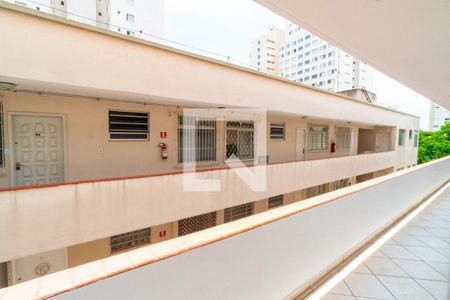 Vista da Sala de apartamento para alugar com 2 quartos, 56m² em Vila Clementino, São Paulo