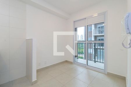 Sala de apartamento para alugar com 1 quarto, 27m² em Jardim Caravelas, São Paulo