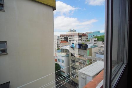 Sala - Vista de apartamento à venda com 1 quarto, 36m² em Independência, Porto Alegre