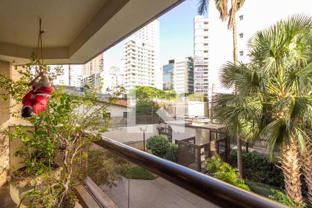 Varanda Sala de apartamento para alugar com 4 quartos, 250m² em Itaim Bibi, São Paulo