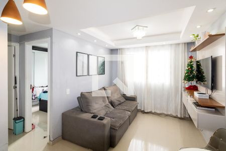 Sala de apartamento para alugar com 2 quartos, 42m² em Campo Grande, Rio de Janeiro