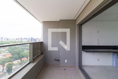 Varanda de kitnet/studio à venda com 1 quarto, 39m² em Pinheiros, São Paulo