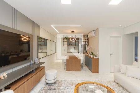 Sala de apartamento à venda com 2 quartos, 75m² em Campo Belo, São Paulo