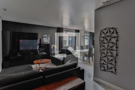 Sala de apartamento à venda com 3 quartos, 80m² em Santo Antônio, Belo Horizonte