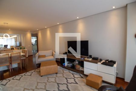 Sala de apartamento à venda com 3 quartos, 178m² em Brooklin Paulista, São Paulo