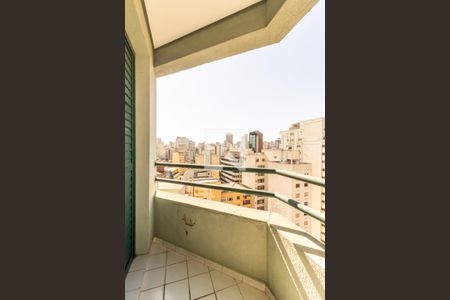 Varanda do Quarto de apartamento à venda com 1 quarto, 33m² em Vila Buarque, São Paulo
