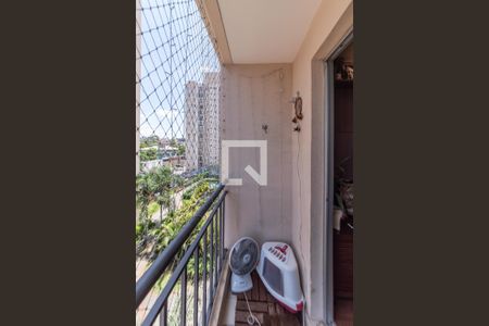 Sacada da Sala de apartamento à venda com 2 quartos, 50m² em Vila Parque Jabaquara, São Paulo