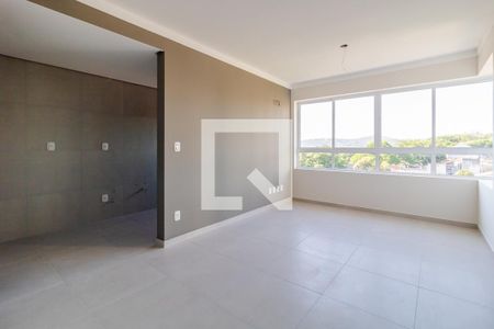 Sala de apartamento à venda com 1 quarto, 50m² em Bom Jesus, Porto Alegre