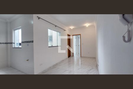 Sala de apartamento para alugar com 2 quartos, 78m² em Vila Homero Thon, Santo André