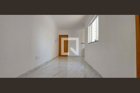 Sala de apartamento para alugar com 1 quarto, 78m² em Vila Homero Thon, Santo André