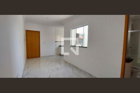 Sala de apartamento para alugar com 1 quarto, 79m² em Vila Homero Thon, Santo André