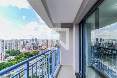 Varanda de apartamento para alugar com 1 quarto, 28m² em Santo Amaro, São Paulo