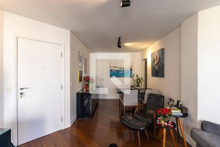Sala de apartamento à venda com 3 quartos, 110m² em Indianópolis, São Paulo