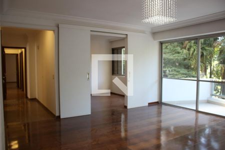 Sala de Estar e Sala de TV de apartamento para alugar com 3 quartos, 190m² em Alto de Pinheiros, São Paulo