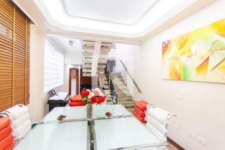 Sala de Jantar de casa para alugar com 3 quartos, 195m² em Vila Camilopolis, Santo André