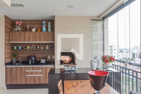 Varanda gourmet de apartamento à venda com 3 quartos, 180m² em Nova Petrópolis, São Bernardo do Campo