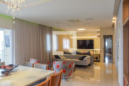 Sala de apartamento à venda com 3 quartos, 180m² em Nova Petrópolis, São Bernardo do Campo