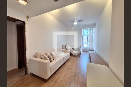 Sala de apartamento para alugar com 4 quartos, 90m² em Humaitá, Rio de Janeiro