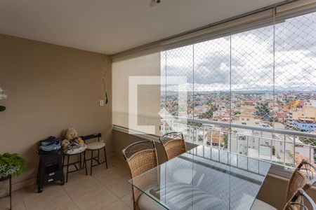 Varanda de apartamento à venda com 4 quartos, 118m² em Nova Vista, Belo Horizonte