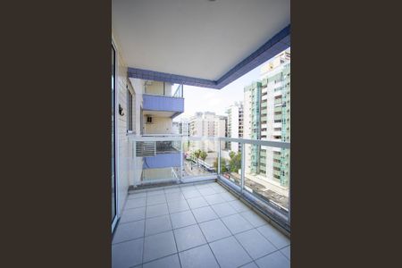 Varanda da Sala de apartamento à venda com 1 quarto, 48m² em Icaraí, Niterói