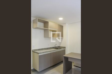 Sala/Cozinha de apartamento para alugar com 1 quarto, 28m² em Centro, São Bernardo do Campo